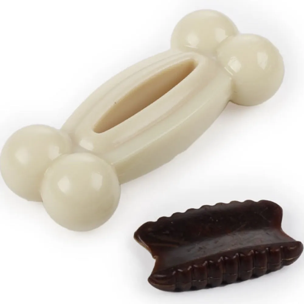 All For Paws Krazy Crunch Treat Bone Dog Toy
