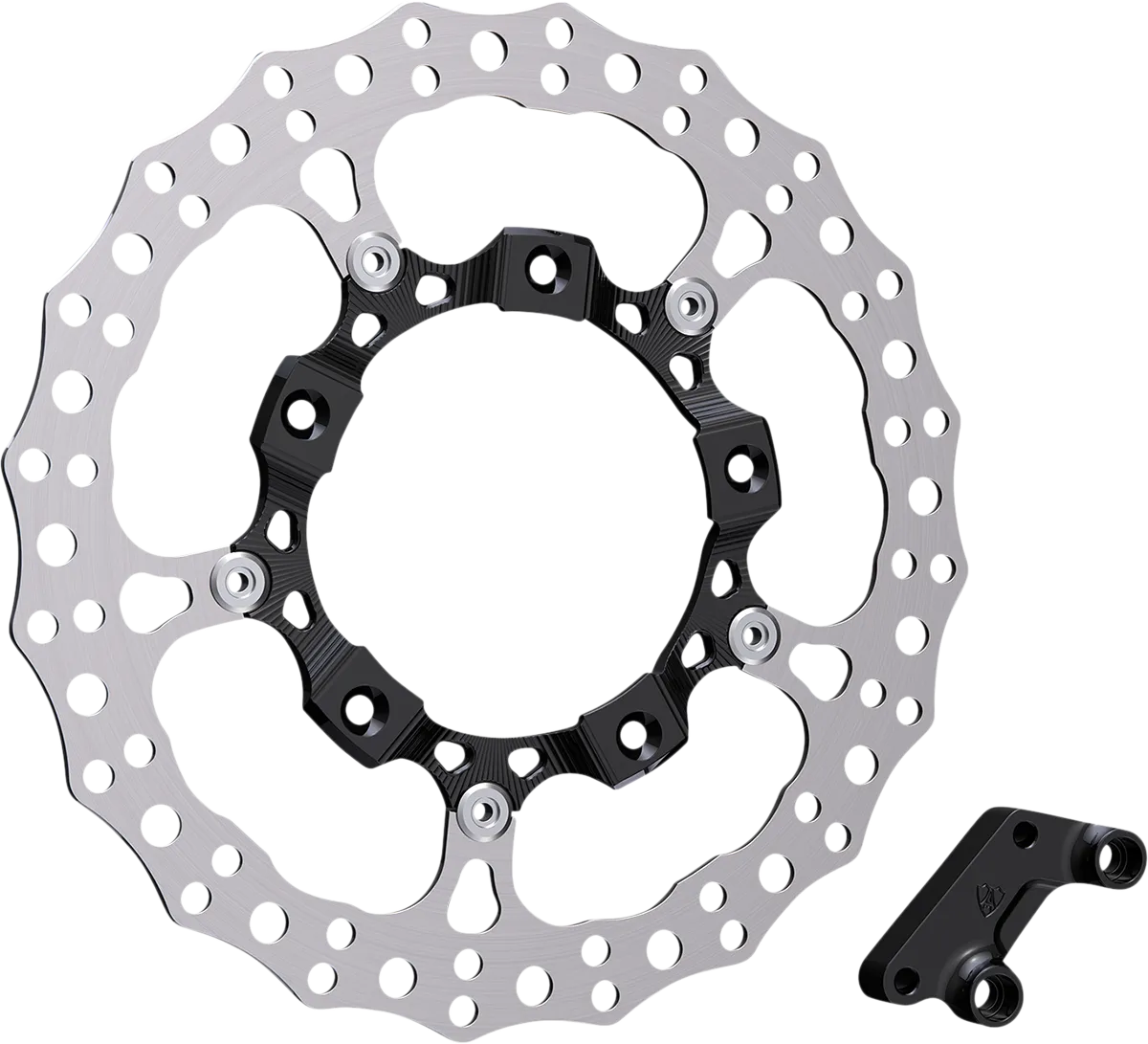 ARLEN NESS Rotor 14" - Front Right - Black 300-004