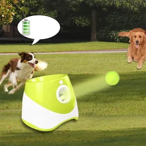 Automatic Dog Tennis Ball Launcher with 6 Balls