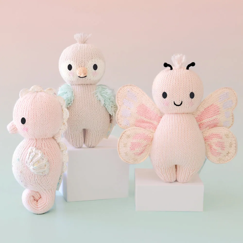 Baby Sea Horse - Powder Pink by Cuddle   Kind