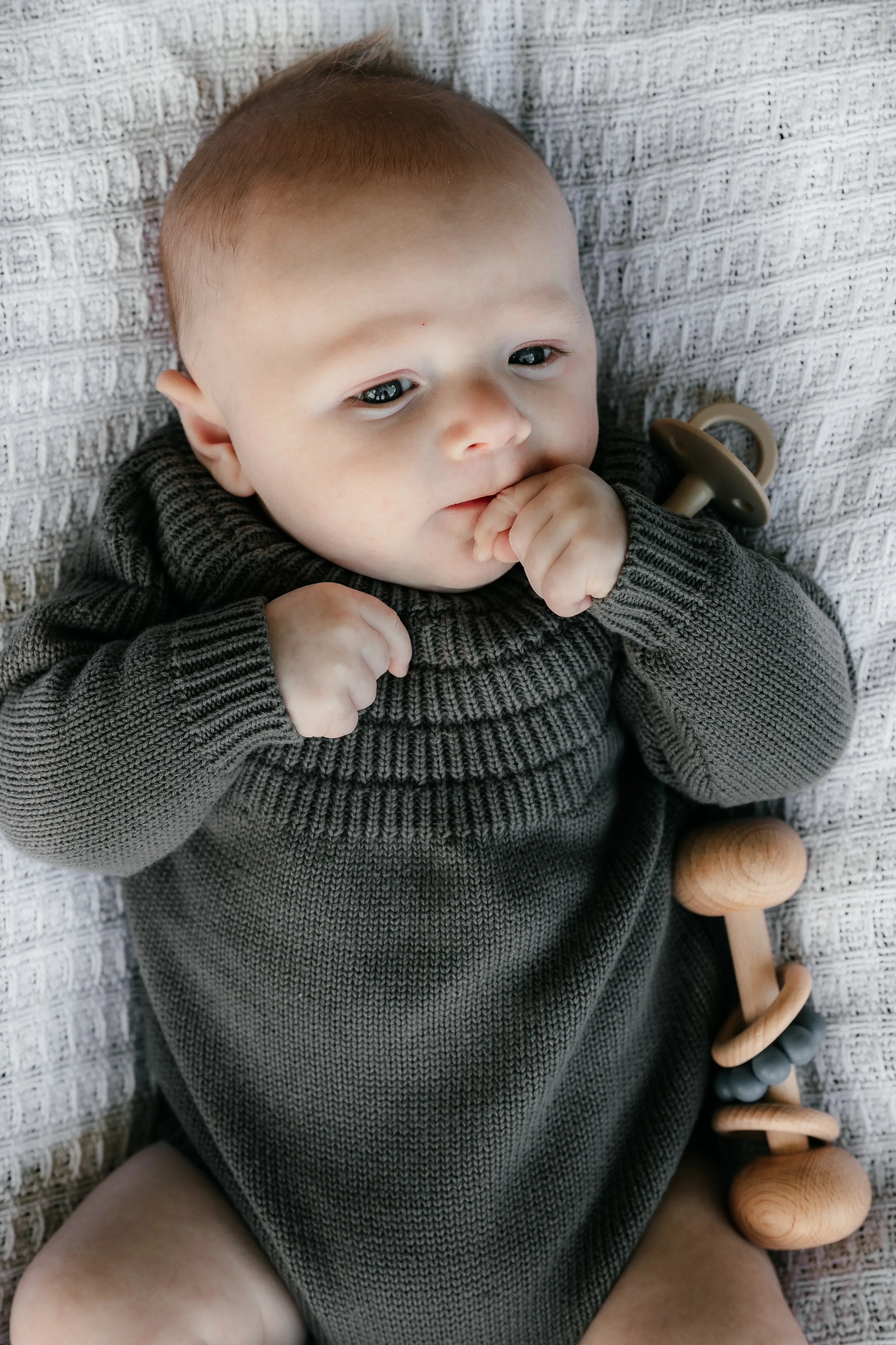 Beech & Silicone Rattle Sage
