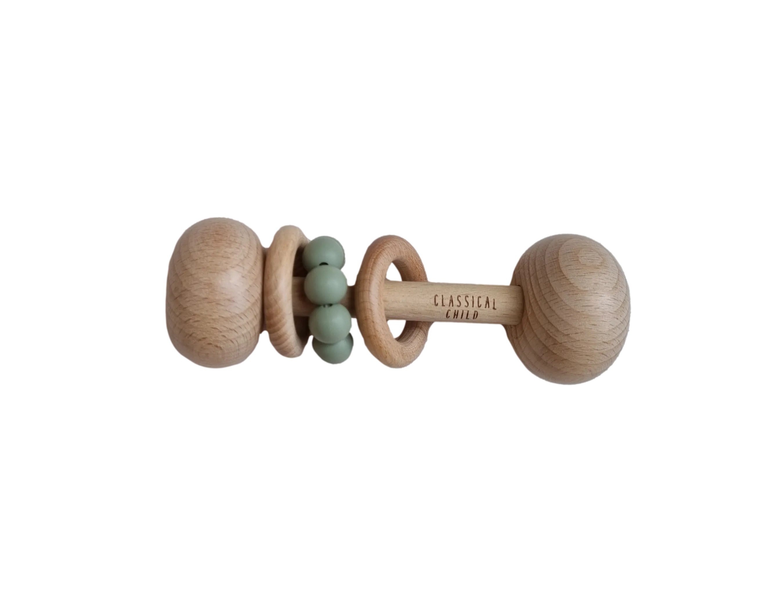 Beech & Silicone Rattle Sage