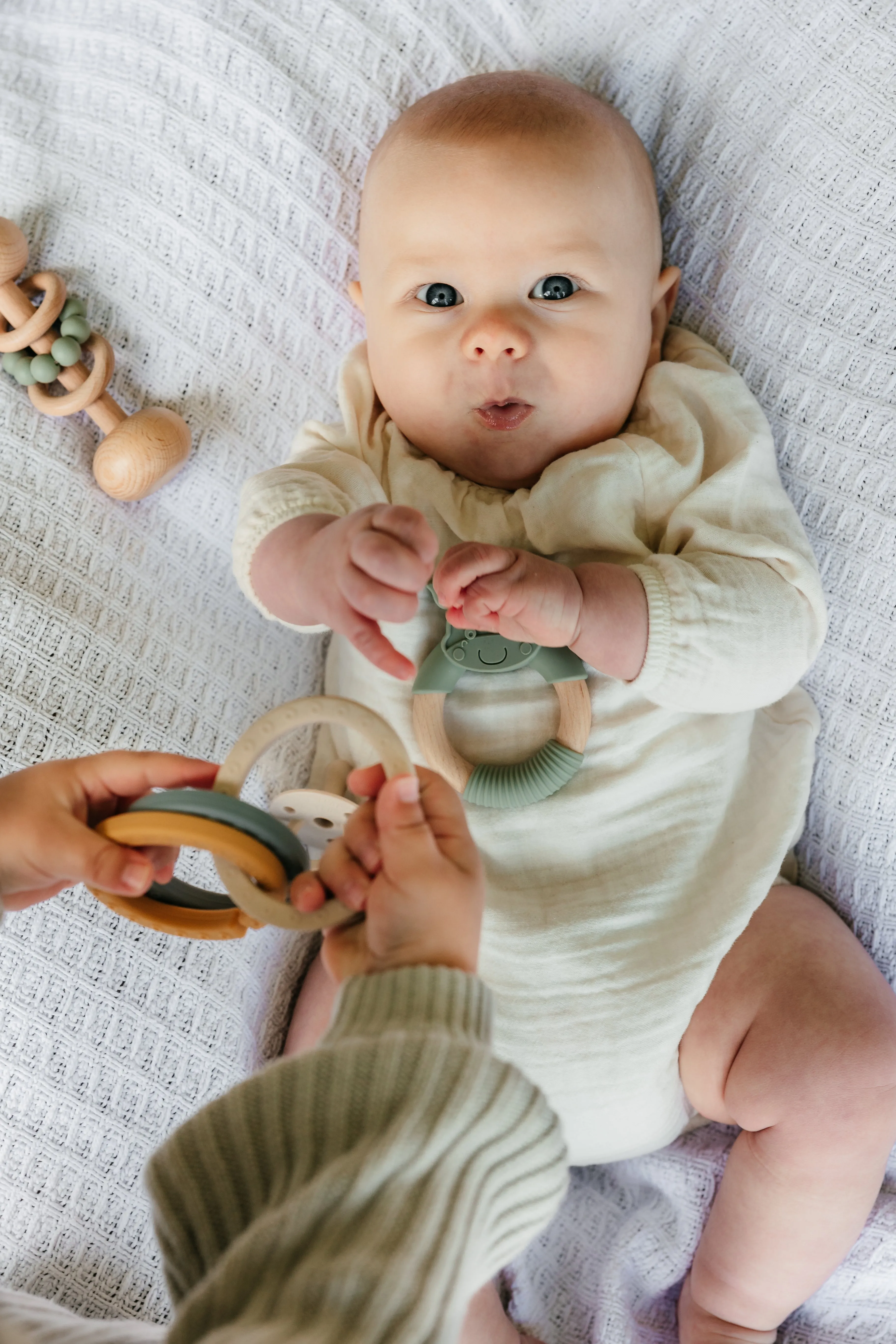 Beech & Silicone Rattle Sage
