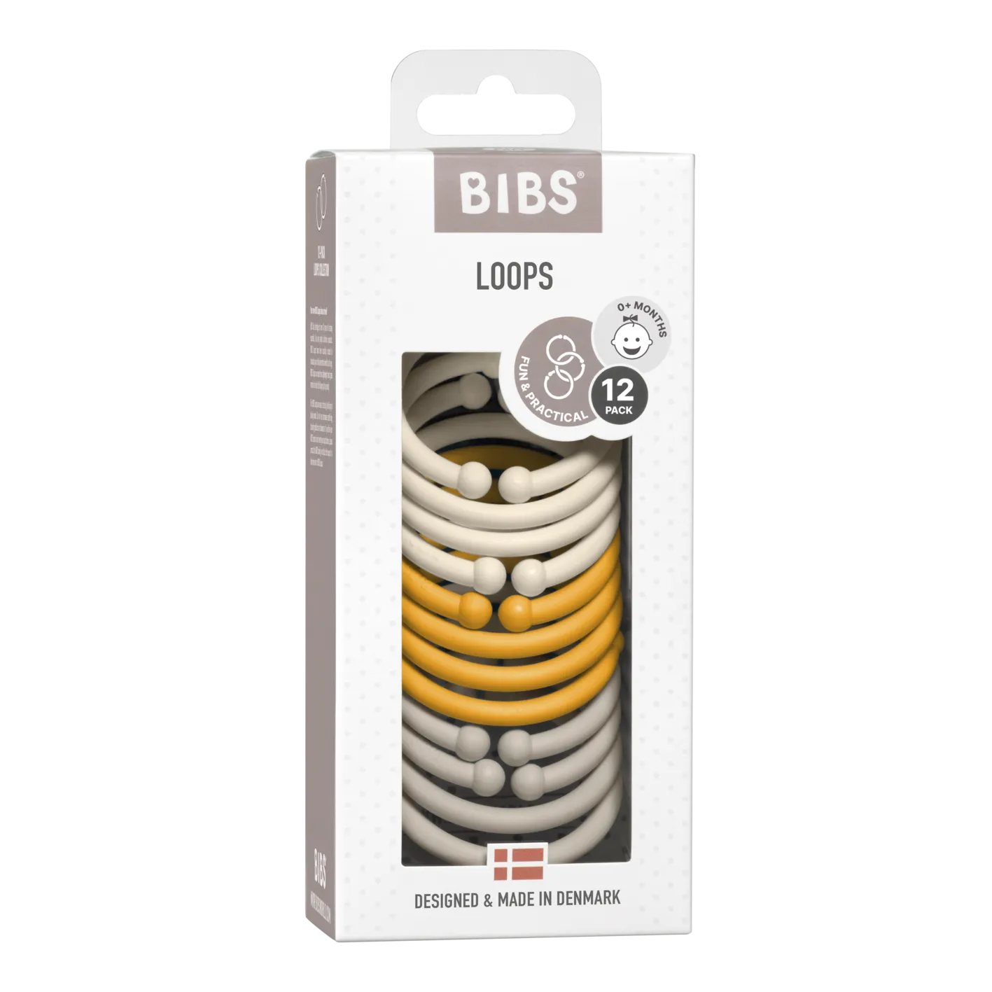 BIBS Loops - Ivory/Honey Bee/Sand