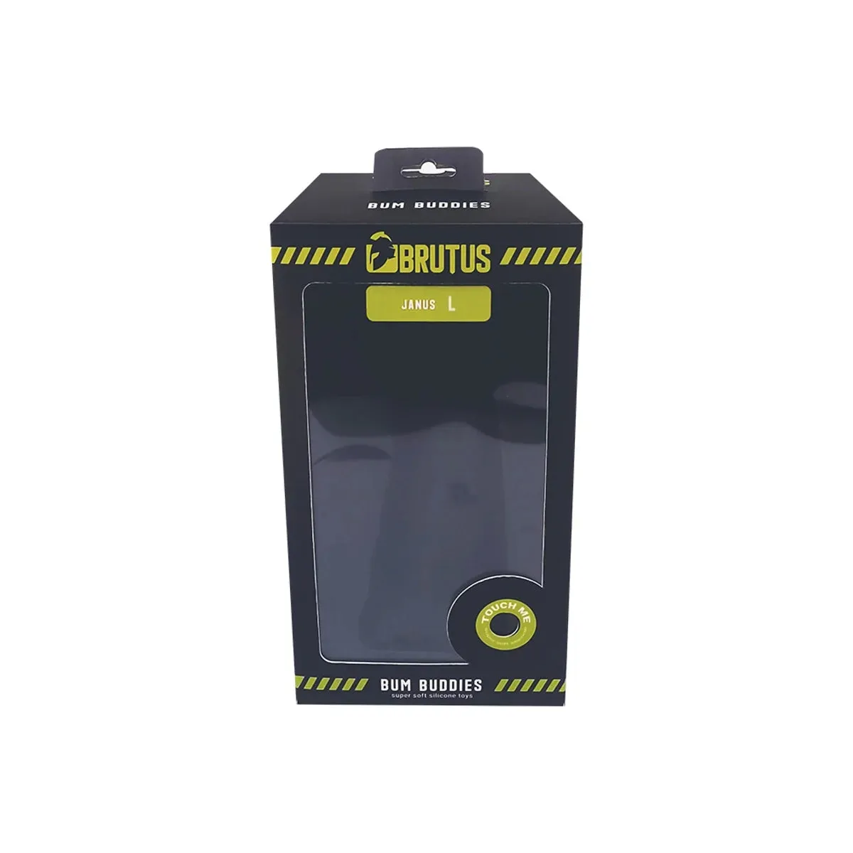 Janus Large Black Butt Plug by Brutus - Bum Buddy Series