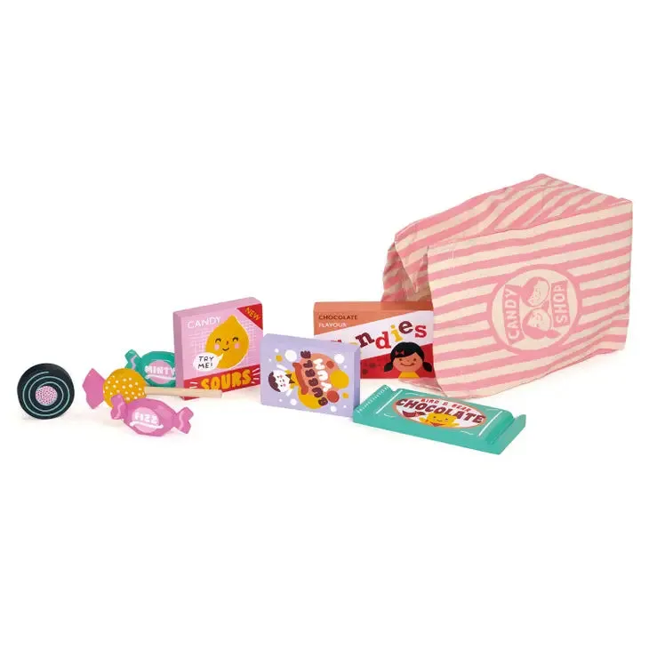 Candy Shop Bag   Wooden Candy