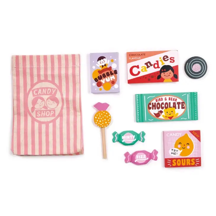 Candy Shop Bag   Wooden Candy