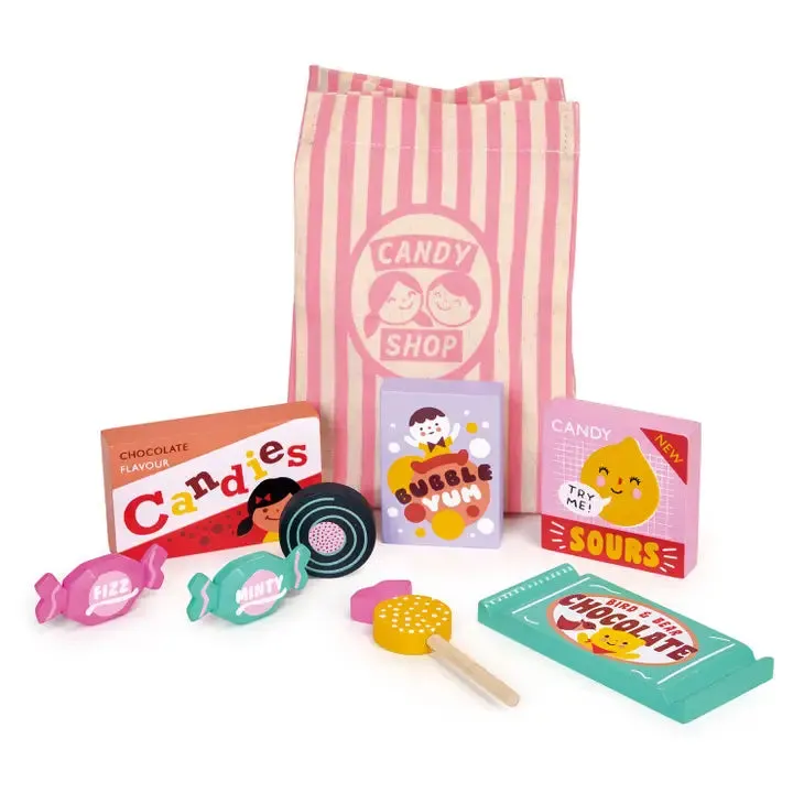 Candy Shop Bag   Wooden Candy