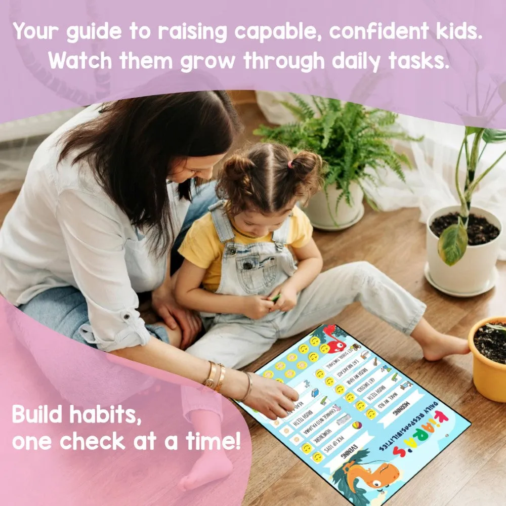 Daily Reward Chart Personalised    Superkid edition