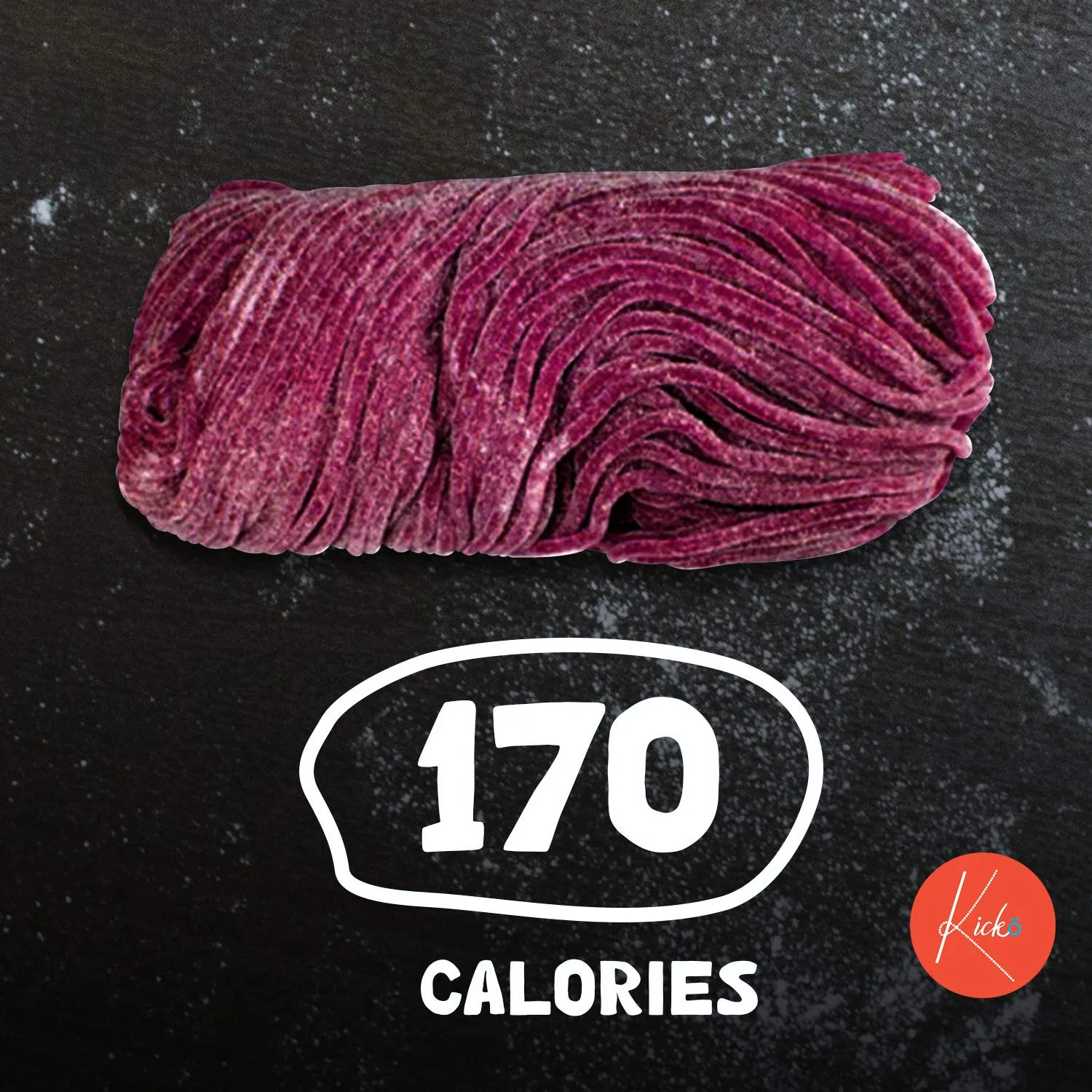 Kicko Strawberry Licorice Laces - 2 Pounds - 32 Ounces, Bulk Candy - Shoestring Sweets