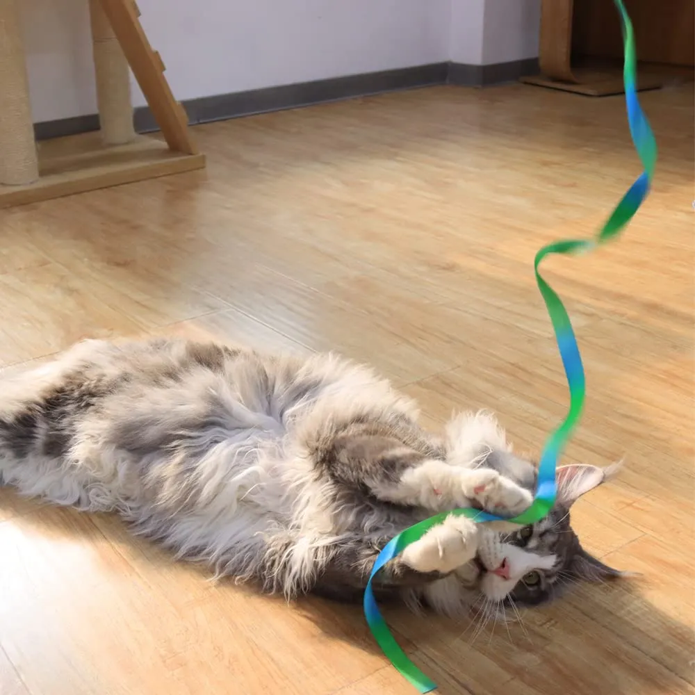 Kong Laser and Ribbon Cat Teaser Wand