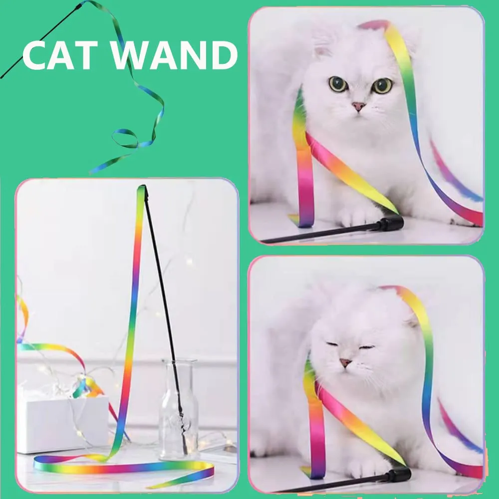 Kong Laser and Ribbon Cat Teaser Wand