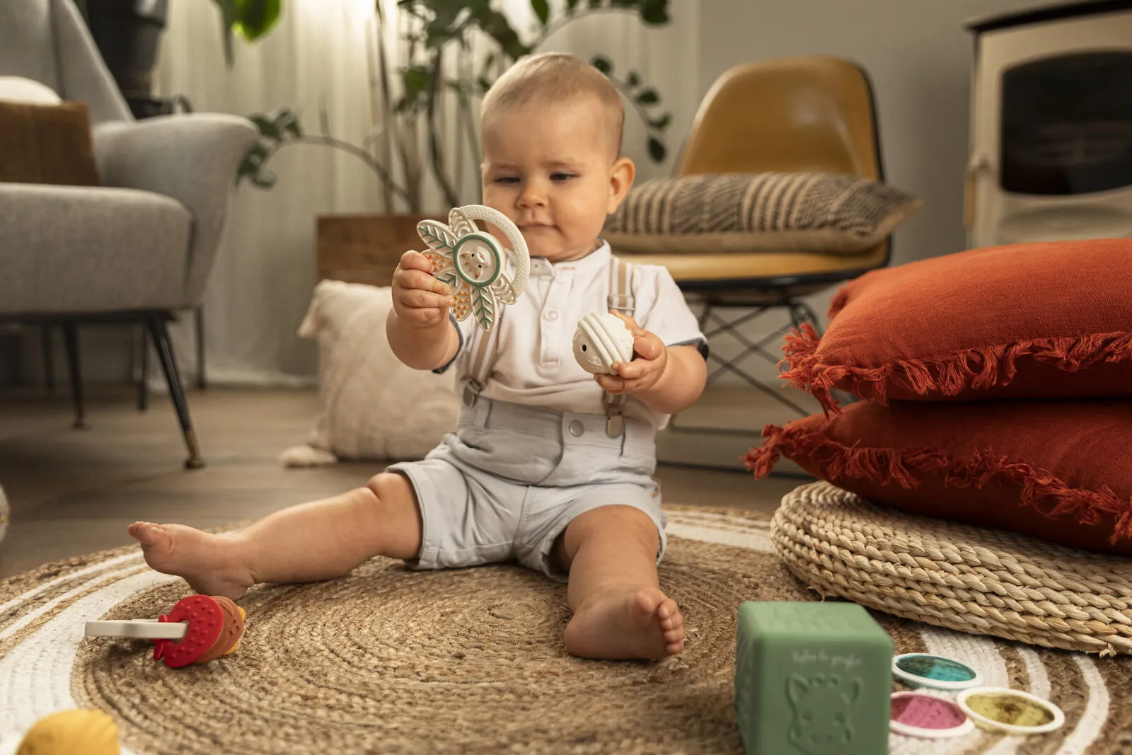 Mille-Feuille Teething Ring