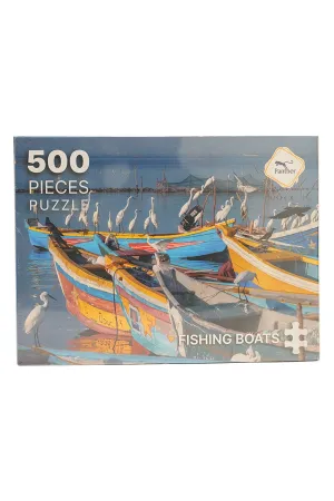 PANTHER Fishing Boat Puzzle - 500 Pieces