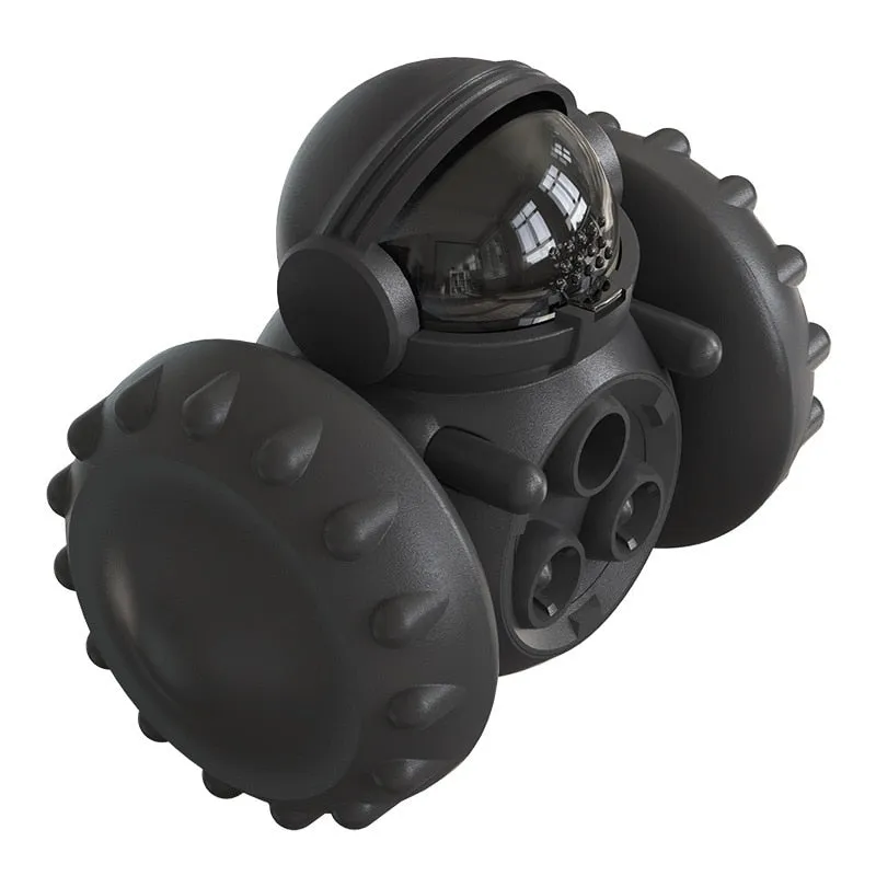 Robot Tumbler Treat Dispenser Interactive Toy